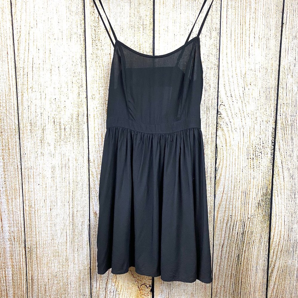 AE Black Spaghetti Strap Summer Dress Sz XXS